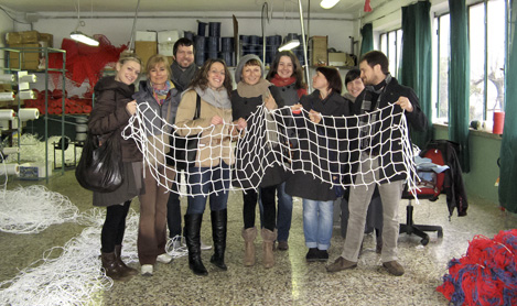 Projektgruppe in Brescia 2013